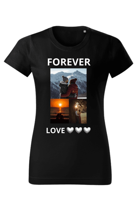 Koszulka ze zdjęciem dla niej FOREVER